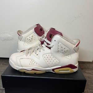 Air Jordan 6 retro maroon size 6.5y